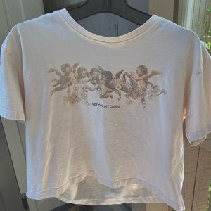 Garage “get off my cloud” Cherub Graphic Shirt